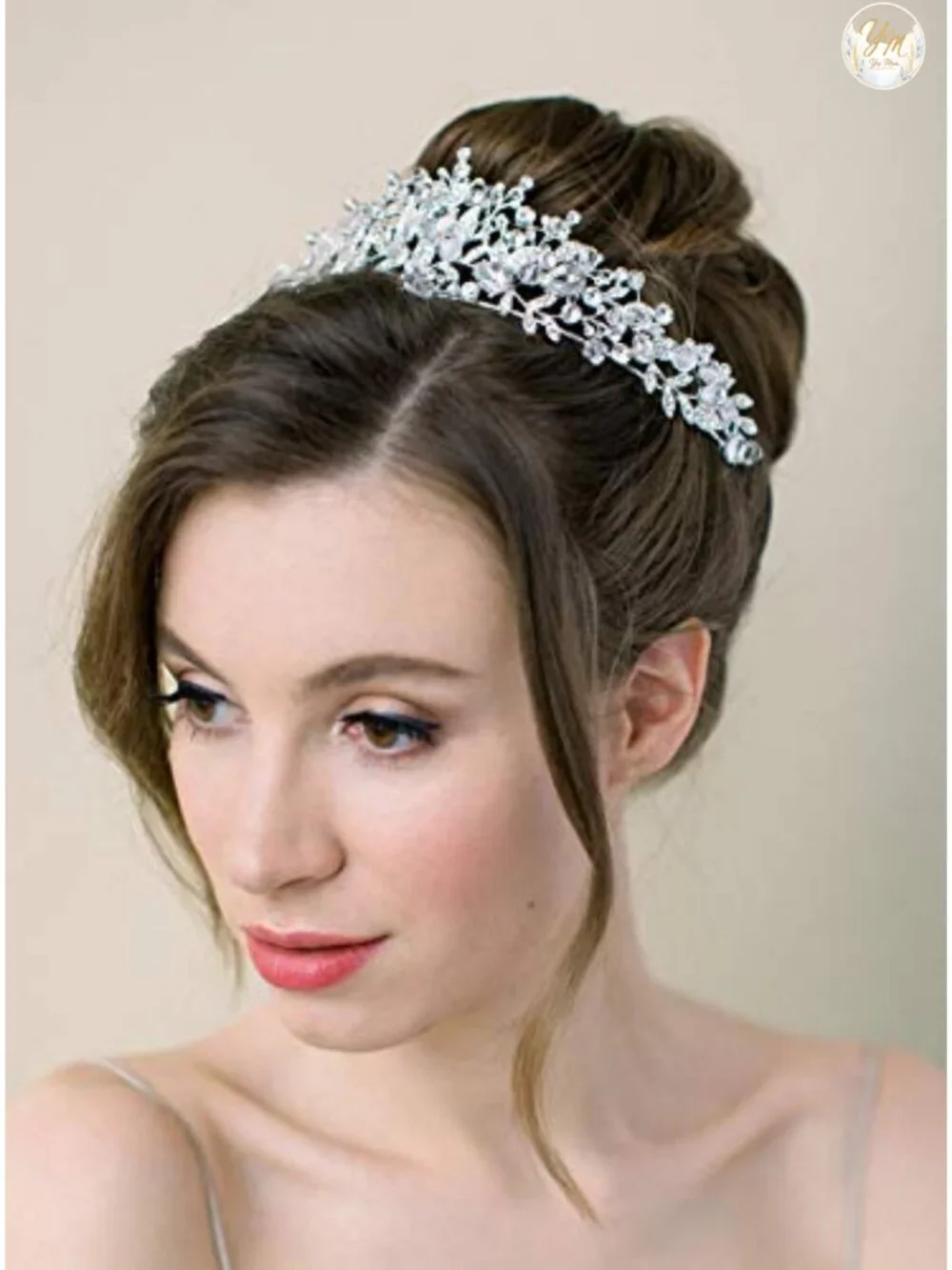 Rhinestone Tiara Wedding Bridal Crown Queen Princess Headpiece